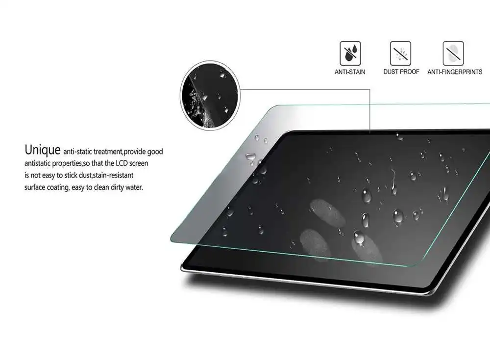phone and tablet stand 9H Full Tempered Glass For Samsung Galaxy Tab S7 Plus FE Screen Protector touch screen tablet with pen