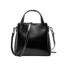 Новые женские сумки из натуральной коровьей кожи, модные дизайнерские черные Популярные винтажные сумки на плечо, сумка-мессенджер, Высококачественная сумка для покупок