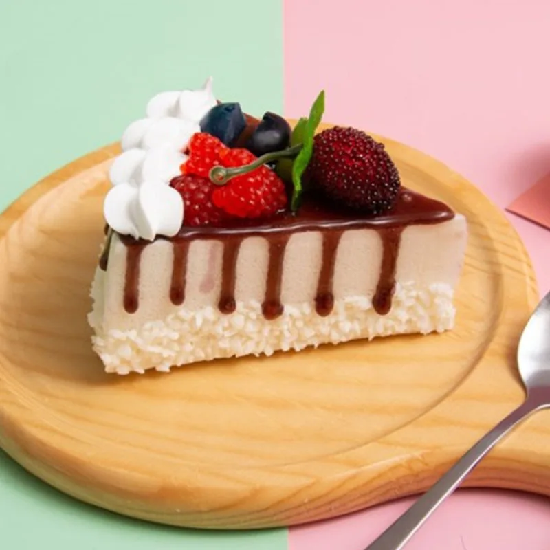 Simulation Fruit Cake Bread Model Food Photo Props Artificial Slicing Cake Fake Ice Cream Cute Toys Shop Display food model food photography props kitchen food toys fake food prank toys