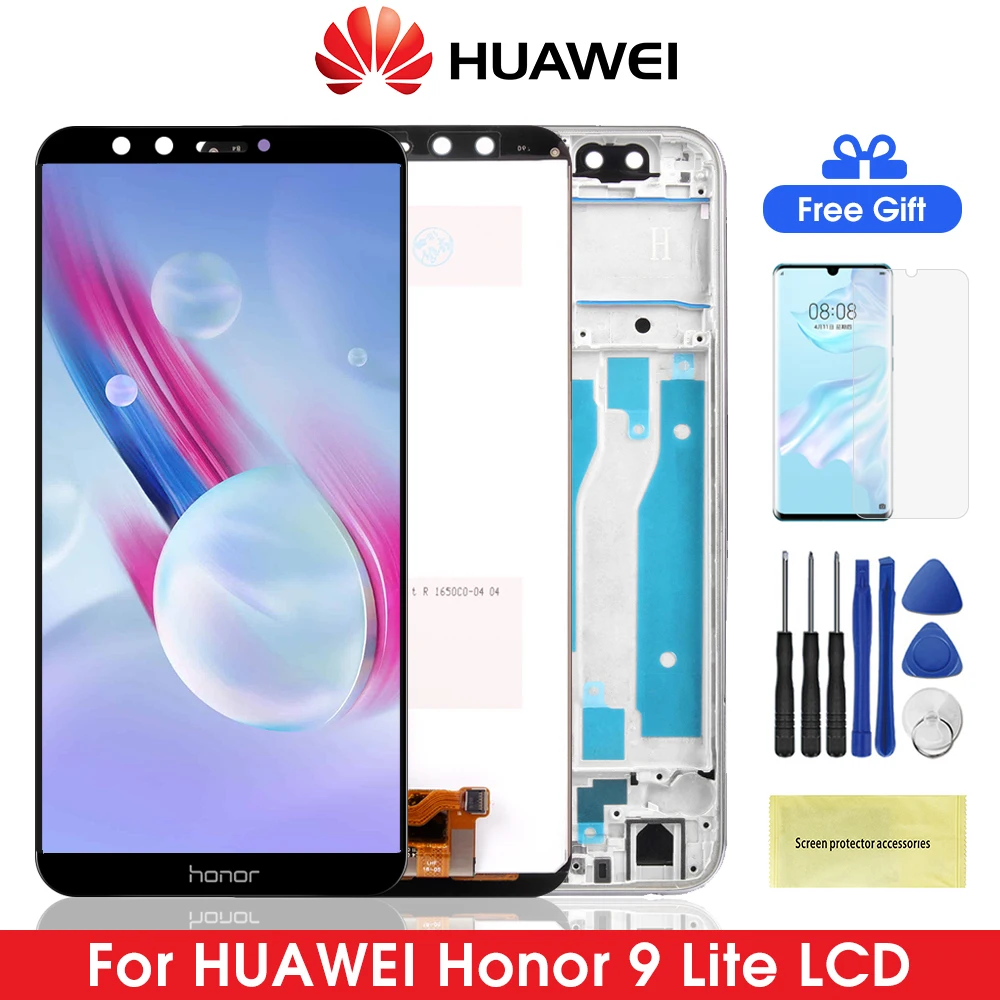 5 65 дюймовый ЖК-дисплей для Huawei Honor 9 lite с сенсорным экраном дигитайзер сборка Honor9