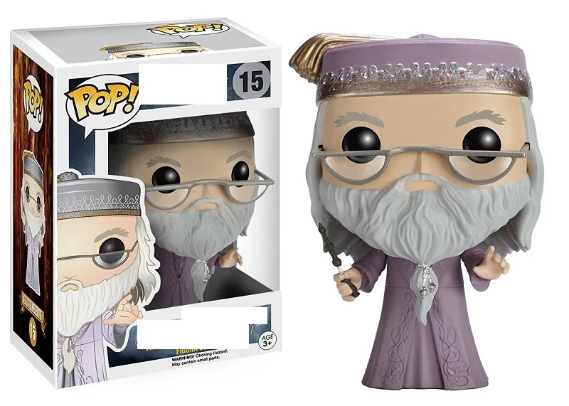 Funko Pop Harri potter Волшебная школа Минерва Фигурки ПВХ Модель День рождения мальчик игрушки Рождественский подарок украшение комнаты - Цвет: with box 15