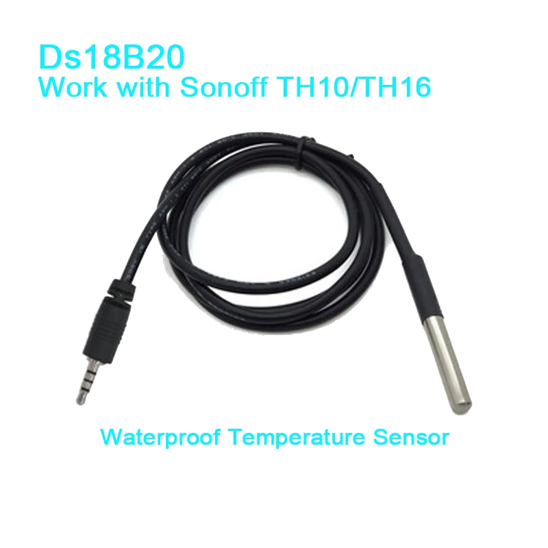 

DS18B20 Temperature Probe Sensor for Sonoff TH10/16 Smart Home Automation Modules