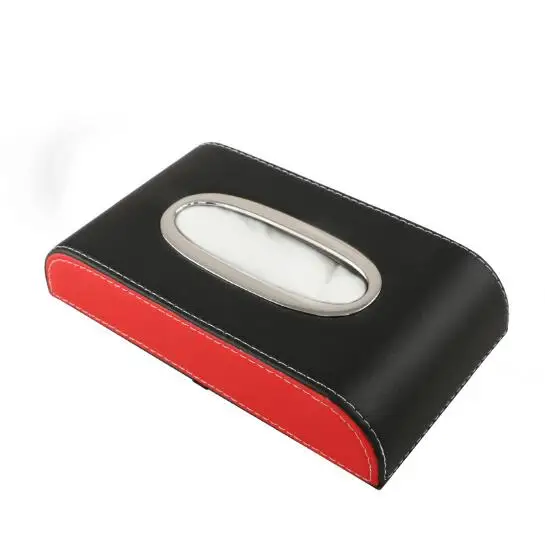

Car Leather Armrest Tissue Box Cover Pumping Paper Car Home Napkin Holder Case