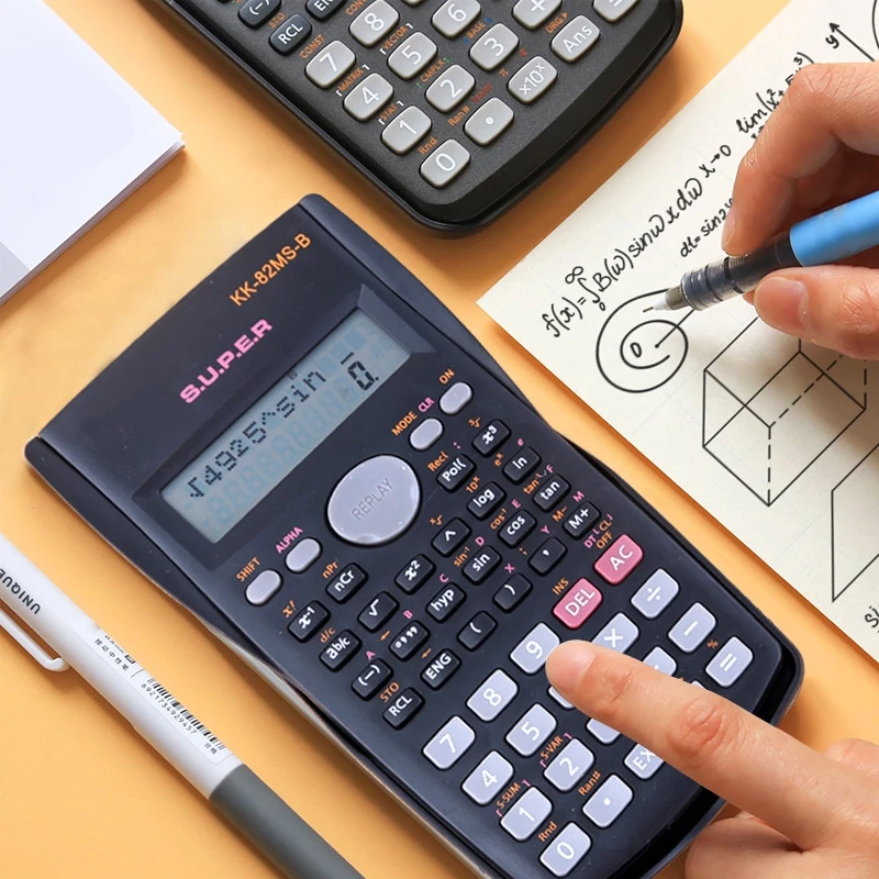 Portátil calculadora científica papelaria escola escritório engenharia multifuncional escola engenharia ferramenta científica