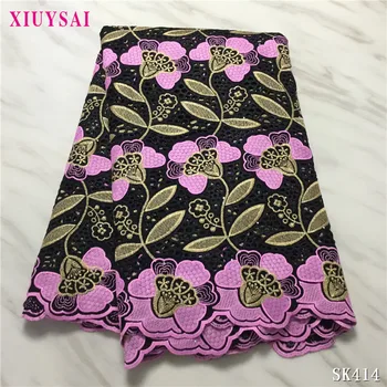

XIUYSAI swiss voile lace in switzerland 2020 tissu broderie africain suisse dry lace nigerian lace fabrics dubai fabric 5yard