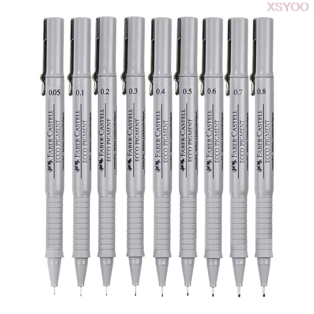 1pc Line Drawing Pen 0.05/0.1/0.2/0.3/0.4/0.5/0.6/0.8mm Scriptliner Marker Pen  Art Suppplier Office Accessories School Supplies