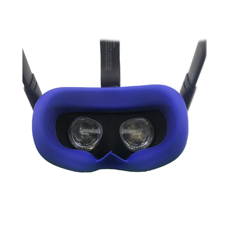Мягкая противопотная силиконовая маска для глаз для Oculus Quest VR очки унисекс анти-утечка света Блокировка лица повязка на глаза, маска для сна