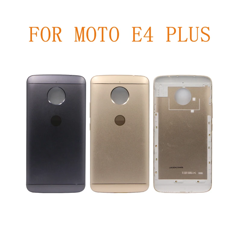 Высокое качество для Moto E4 Plus Задняя крышка батареи чехол Задняя Дверь Корпус чехол Замена для Motorola E4 Plus