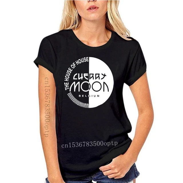 New 2021 Cherry Moon Belgian House Techno Music club-life T-SHIRT Unisex S - XXL black