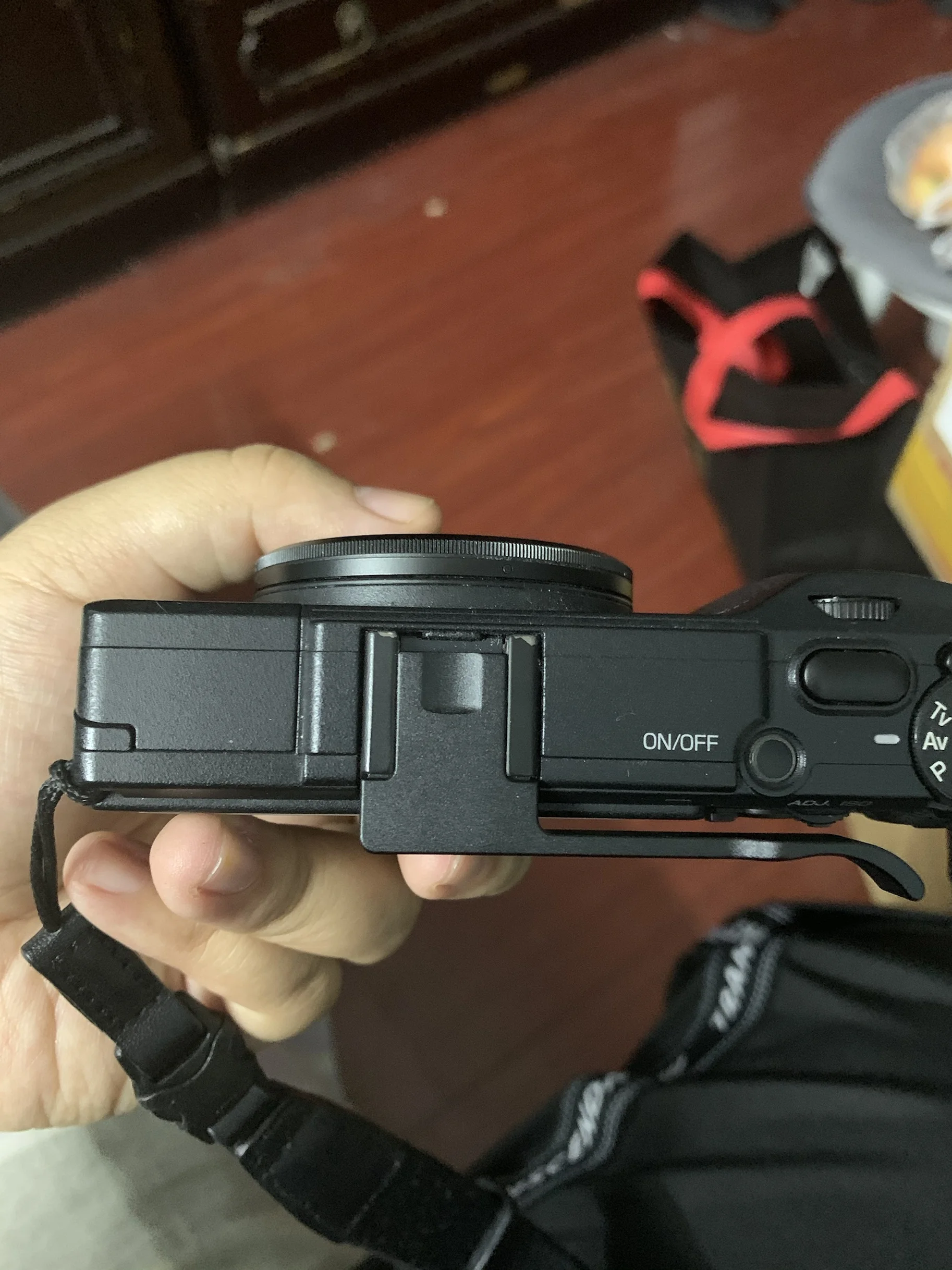 Copertura Calda Del Pattino Poggiapiedi Pollice Su Pollice Su Presa Per Fujifilm Fuji X70 X-70 Per Ricoh Gr Gr2 Grii Gr3 Griii