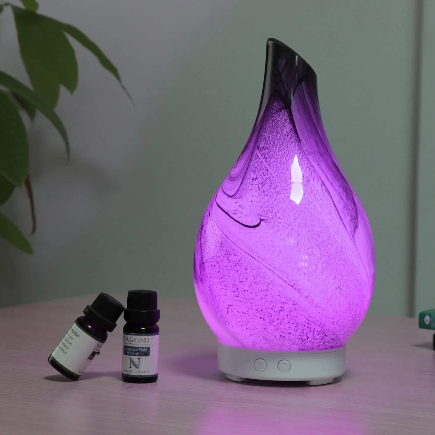 

2019 Cloud Glass Aromatherapy Machine 100ml Atomizer Home Bedroom Living Room Ultrasonic Colorful Humidifier