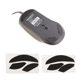 

2 Sets 0.6mm Thickness Replacement Mouse Feet Skates For Steelseries RIVAL 100