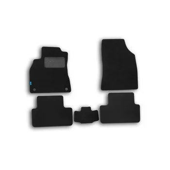 

Floor mats Renault Fluence 2010-> gray. 5 PCs (textiles) (fluorescent)