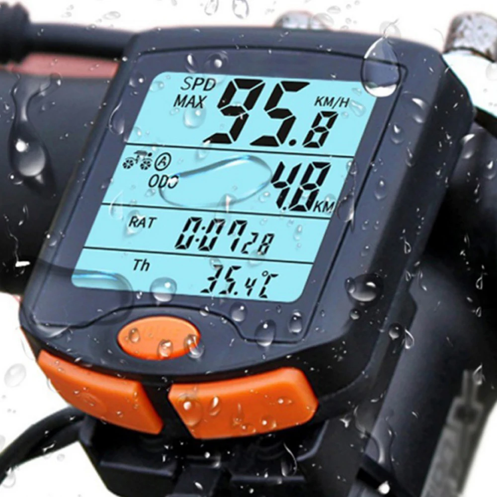 

Bogeer Waterproof Bike Bicycle Stopwatch YT-813 Wireless Wired Cycling Computer Speedometer Digital LED Odometer MTB Accessories