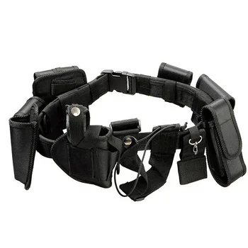 

Tactical Security Belt Military Belt Bag Pouch Multifunctional Outdoor Training Waist Pack Polices Guard Utility Kit Duty Belt