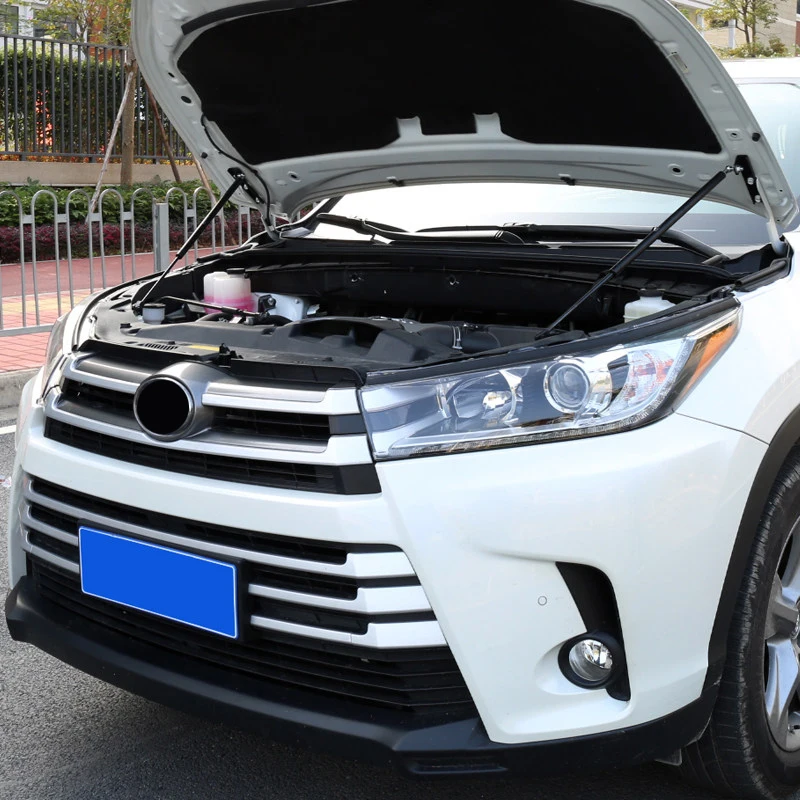 Для Toyota Highlander 2015 2016 2017 2018 2019 накладка на капот автомобиля гидравлическая штанга