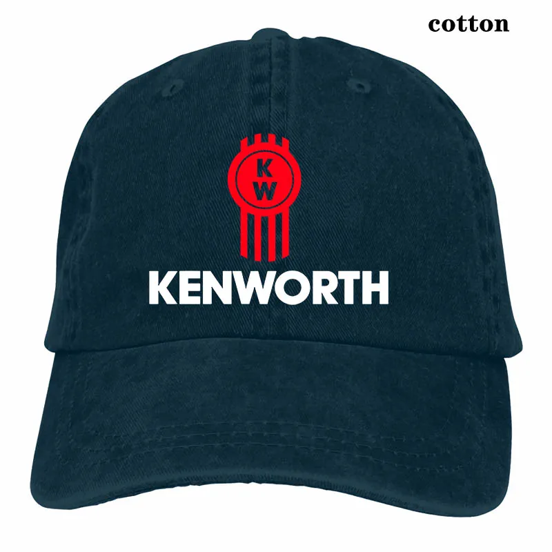 Бейсбольная кепка с логотипом Kenworth для мужчин и женщин, Кепка-Дальнобойщик, модная Регулируемая Кепка - Цвет: 3-Navy