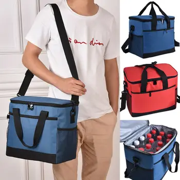 

Thermal Insulated Lunch Bag Travel Picnic Lunch Box Tote For Women Men Portable Product Bags Solid Storage Boxes