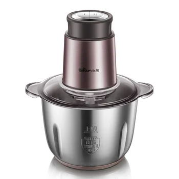 

2L Electric Kitchen Meat Grinder Chopper Mincer Shredder Food Chopper Stainless Steel Household Keuken Cooking Tools AB50JR
