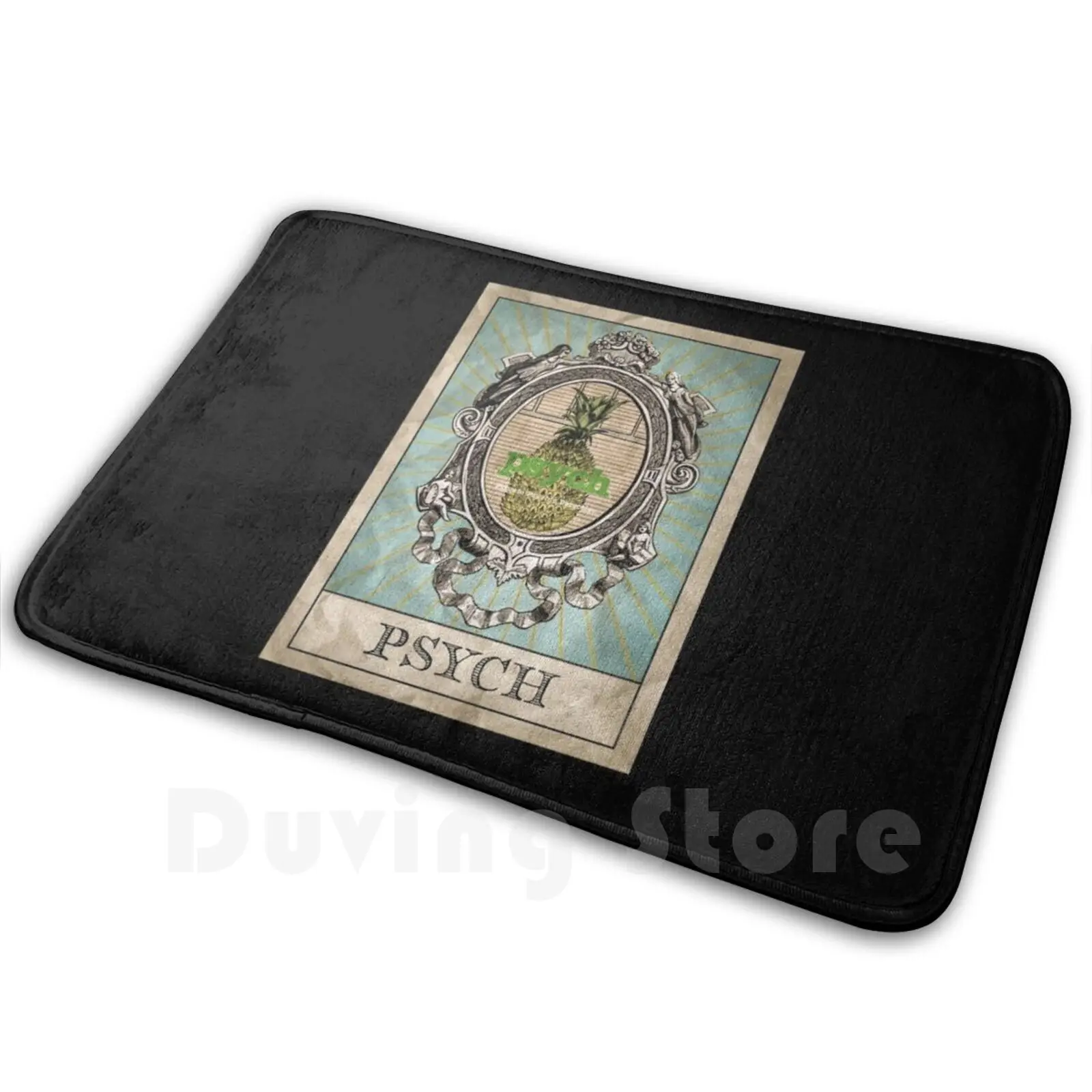Psych Tarot Card Carpet Mat Rug Cushion Soft Psych Shawn Spencer Burton  Guster Gus Carlton Lassiter Juliet O Hara - AliExpress Home & Garden