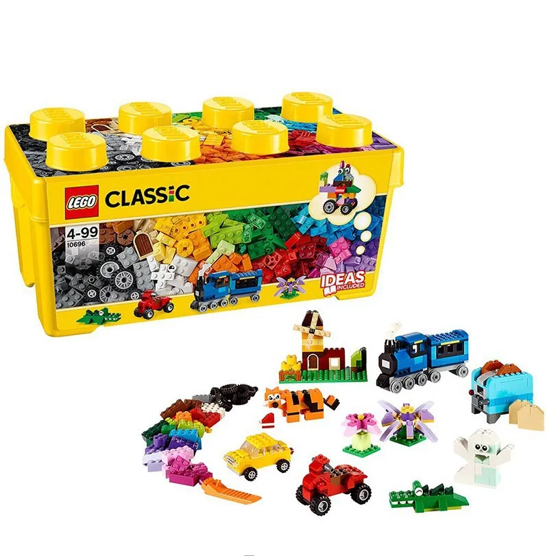 

Shoppe Genuine Product Building Blocks 10696 Creative Medium Building Blocks Box Small Particles Brand See Image