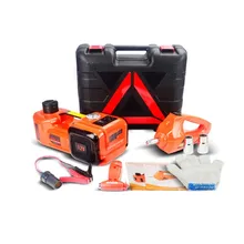 150 Вт 12 В Электрический приведенный в действие гидравликой автомобиль напольные домкраты Набор шин Замена Автомобиля подъемные опоры под домкрат с ударным гаечным ключом