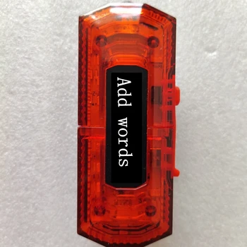 

LED Red Blue Multifunction Clip Flashing Warning Safety Shoulder Police Light Build-In Battery 500M Invisable