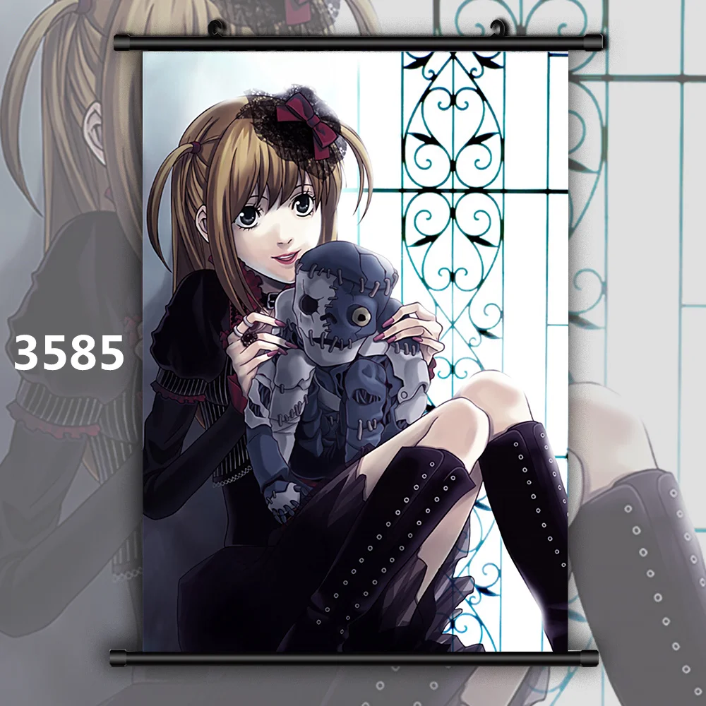 3585 Примечание к смерти Misa Amane Аниме Манга плакат в рулоне - Цвет: 3585