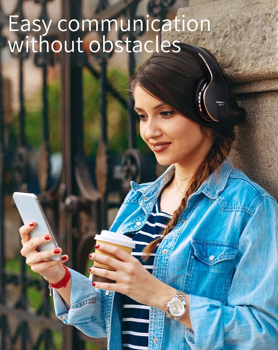 Bluetooth наушники, беспроводная Bluetooth гарнитура, наушники для телефонов с шумоподавлением, проводные наушники 3,5 мм, наушники для телефонов, ПК