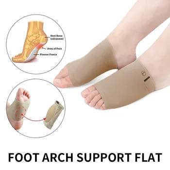

Plantar Fasciitis Arch Support Insole Pedicure Anti-Slip Massage Fasciitis Strap Flat Feet Wrap Insert Sock Foot Care Tool