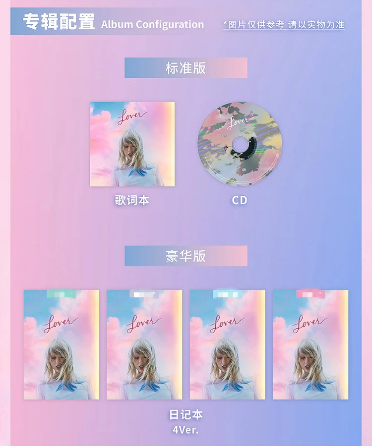 Подлинный: lover Стандартный альбом CD