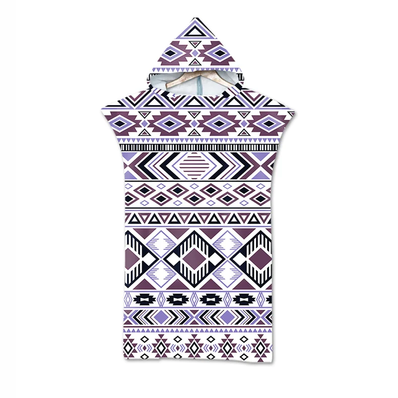 Банный халат NEWAO Windbreak, шапочка, плащ для дайвинга, пляжный купальный костюм для взрослых, Банные полотенца - Цвет: 2