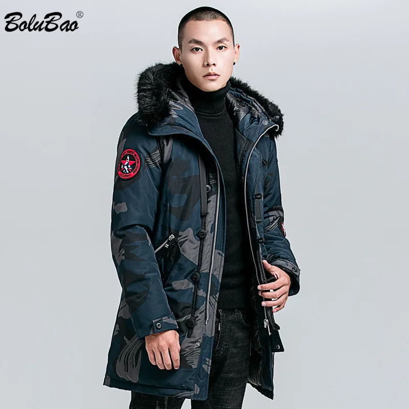 BOLUBAO Brand Men Winter Camouflage Jacket Coats 2020 Male Casual Thicken Parka Men's Fashion Long Section Warm Parkas BOLUBAO Brand Men Winter Camouflage Jacket Coats 2020 Male Casual Thicken Parka Men's Fashion Long Section Warm Parkas