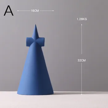 

Nordic Ceramic Decoration Geometric Living Room Porch Creative Simple Model Room Home Decoration