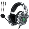 ONIKUMA K8 PS4 Headset Camouflage casque Wired PC Gamer Stereo Gaming Headphones 1