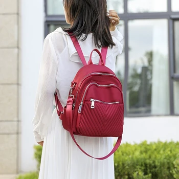 

WENYUJH 2019 Designer Women Oxford Backpack Female Casual Shoulders Bag Teenager School Bag Fashion Women's Bags Dropshipping