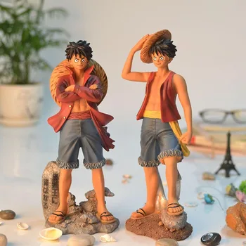 

Anime Luffy Figures Handicrafts Luffy Theatrical Edition Action Figure Juguetes Collectible Hand-Made Model Christmas Toy 23.5cm