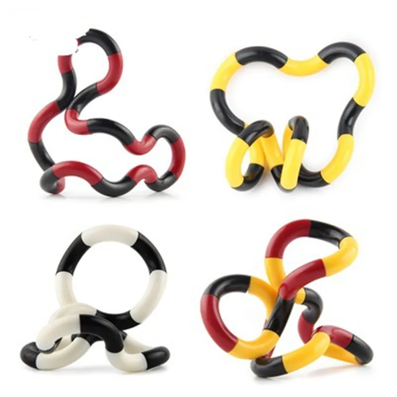 Fidget Anti Stress Toy Twist Adult Decompression Toy Child Deformation Rope Perfect for Stress Kids to Play Colorful Toys