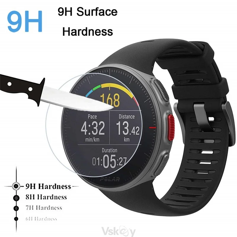 5PCS Screen Protector for Polar Vantage V3 V2 Smart Watch Tempered