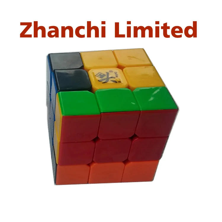 CubeXYZ DY zhanchi 5,7 см кубик без наклеек-черный, Stickerless-фиолетовый куб подарок пазл идея для X'mas день рождения коллекционный куб