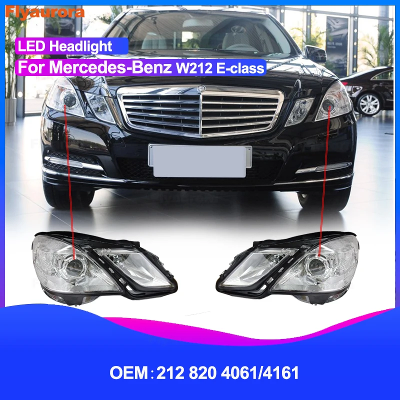 Светодиодный ксеноновые фары для Mercedes Benz W211 E240 E280 W212 E-class E180 E200L E260L E300 E320 E350