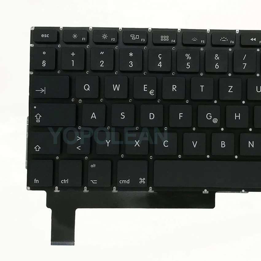 3 шт. новая швейцарская клавиатура для MacBook Pro, моноблок 1" A1286 2009-2012 лет