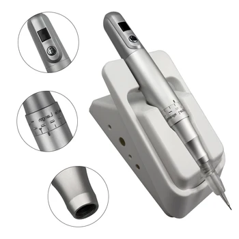 

Permanent Makeup Eyebrow Machine Professional Makeup Gun Tattoo Machine Permanent Eyebrows Lip Pen Tattoo Gun with Holder Stand