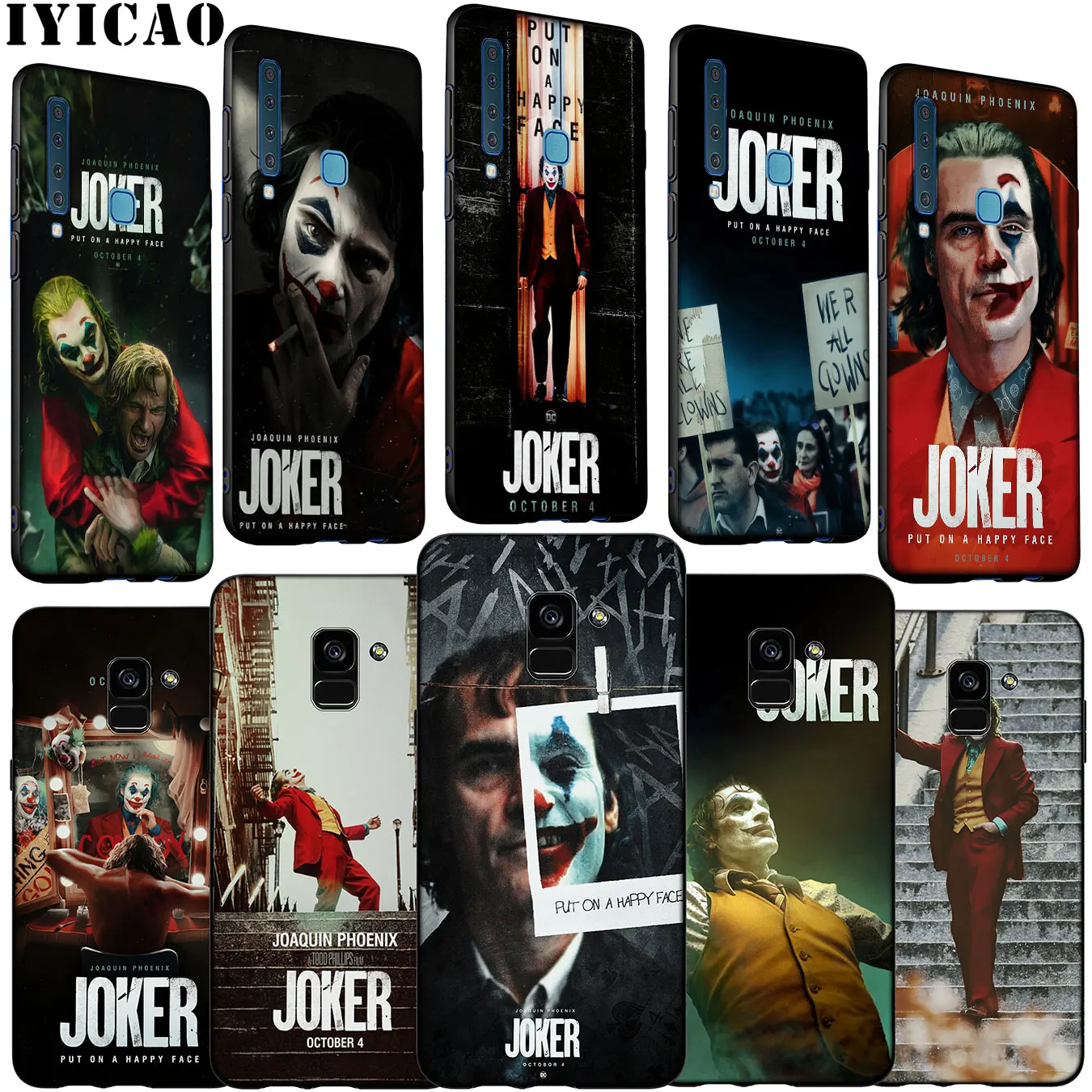 Мягкий силиконовый чехол joker Joaquin Phoenix movie для Samsung Galaxy A6 A7 A8 A9 2018 A3 A5 2016 2017 Note 9 8 10 Plus |