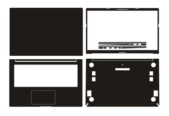 

Carbon fiber Laptop Sticker Skin Decals Cover Protector for ASUS REDOLBOOK 14F P10210 14"