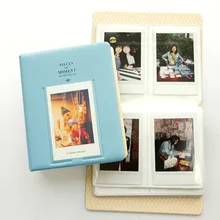 64 кармана Polaroid Фотоальбом мини-чехол для хранения фотографий для Fujifilm мини-фильм корейский альбом