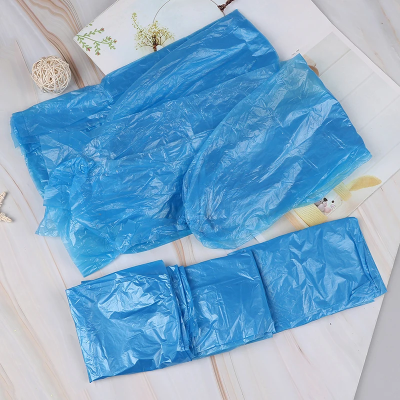 5 Pairs High-Top Anti-Slip Rainproof Shoe Covers Durable Waterproof Thick Plastic Disposable Rain Shoe Covers High Quality shoe covers