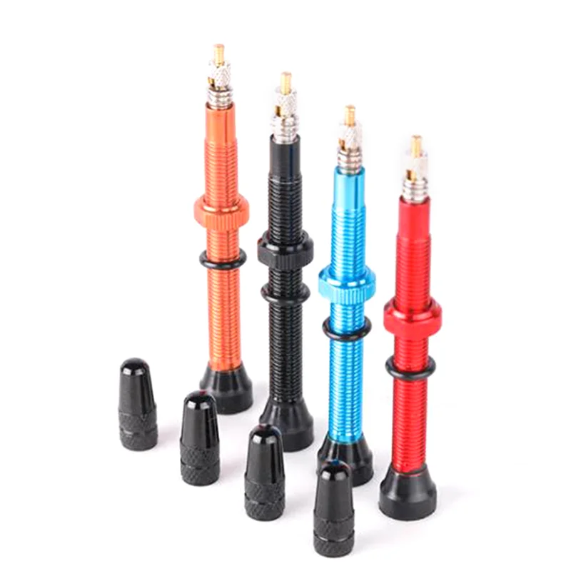 

Bicycle Valve 48mm 78mm Presta Valve Road MTB Bicycle Tubeless Tires Brass Core Alloy Stem Tubeless Sealant Compatible