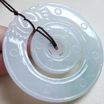 

Moisturizing large natural Burma A cargo yu Ssangyong security pendant pendant delivery certificate
