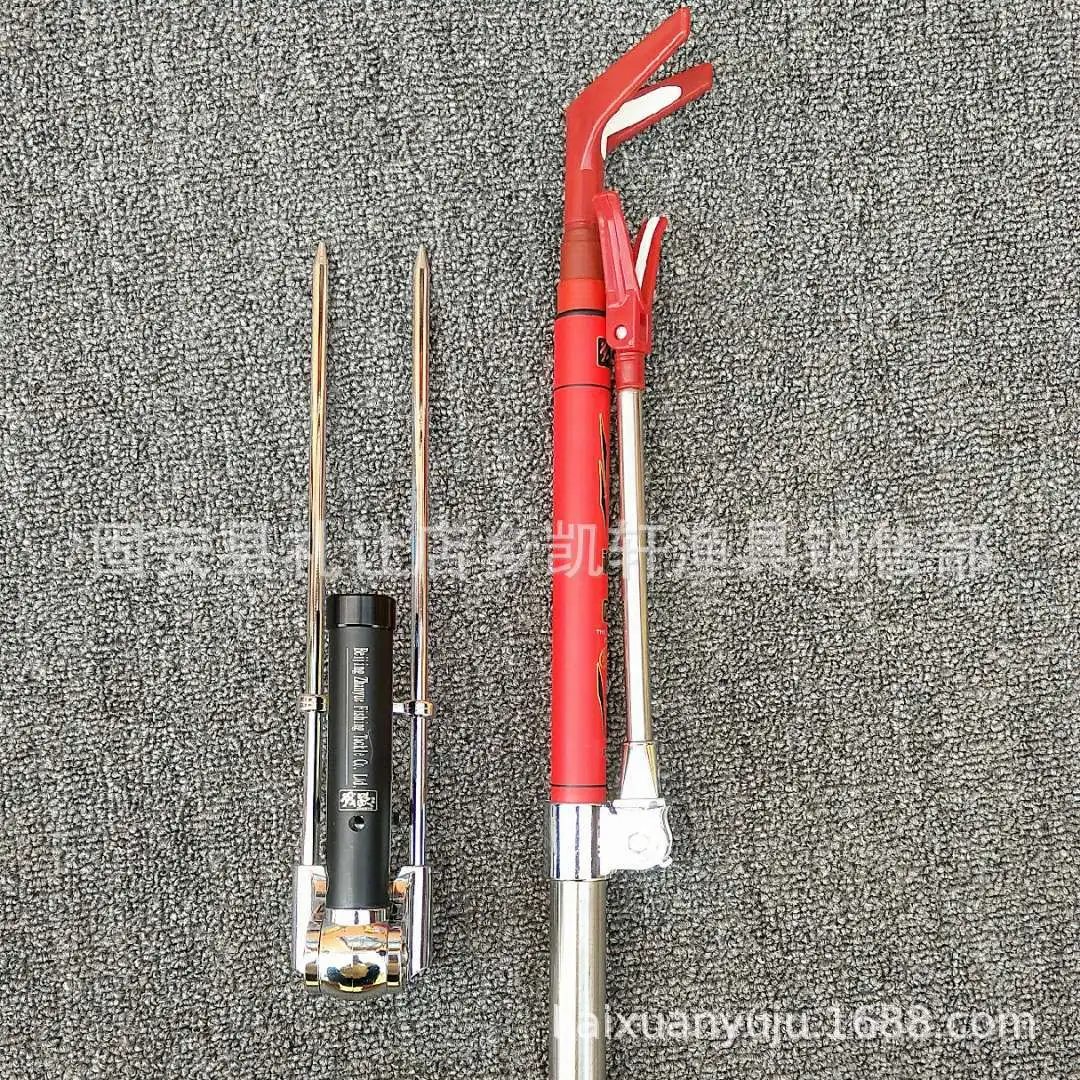 

Carbon Holder with Floor Outlet Fishing Box Dual-purpose Bracket Stretchable Fishing Rod Holder Battery Holder